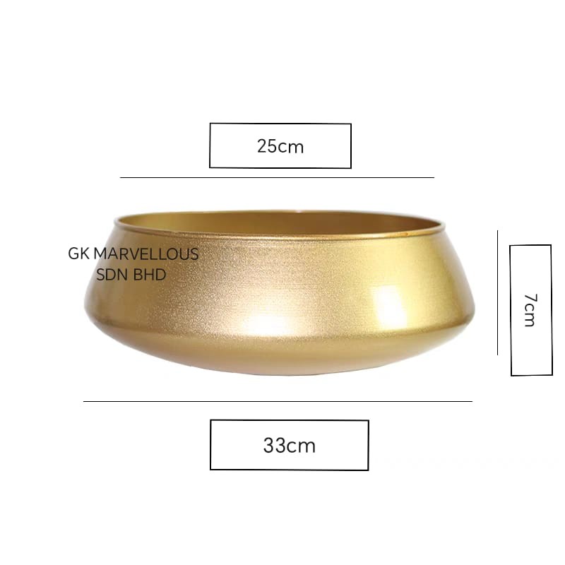 Pasu Besi Gold / Pasu Orkid Exclusive/ Gold Iron Pot Local Stock ...