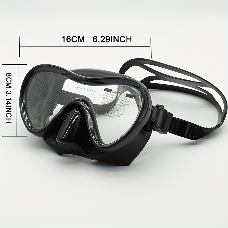 JUNHAIINS (COD) anti fog diving mask, silicone tempered glass diving ...