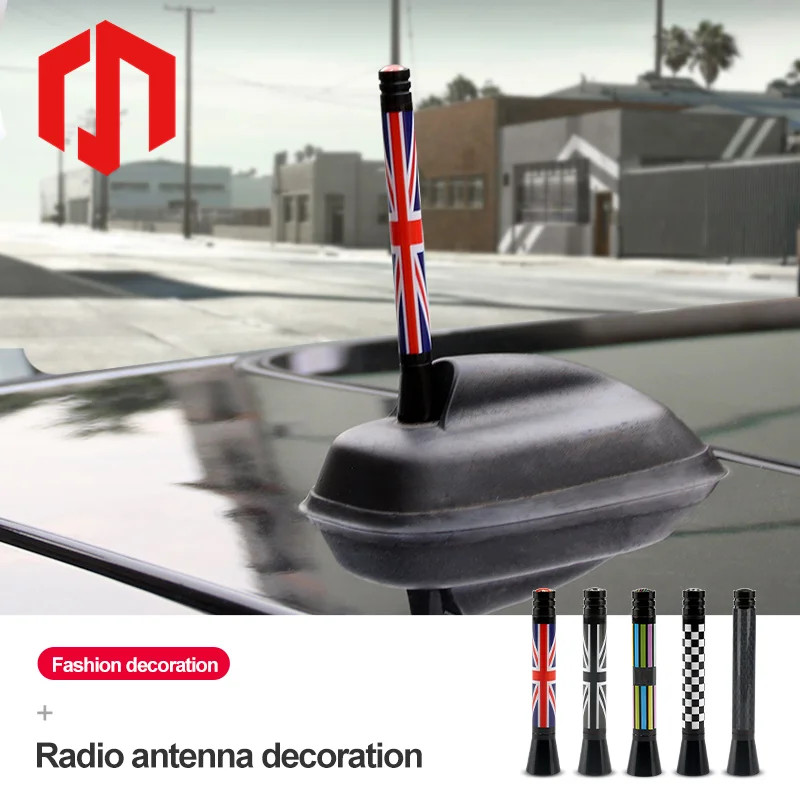Car Aerial Antenna FM Cover Decor Case For Mini Cooper S JCW One R50 ...