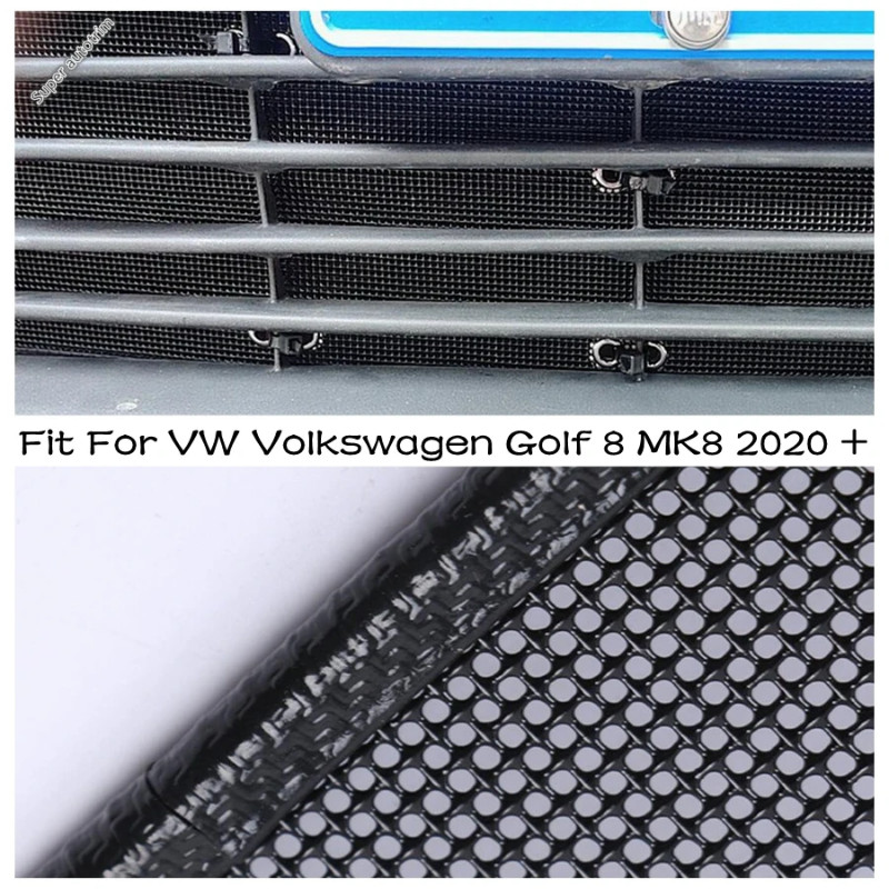 Car Insect Screening Mesh Front Grille Insert Net Fit For VW Volkswagen ...