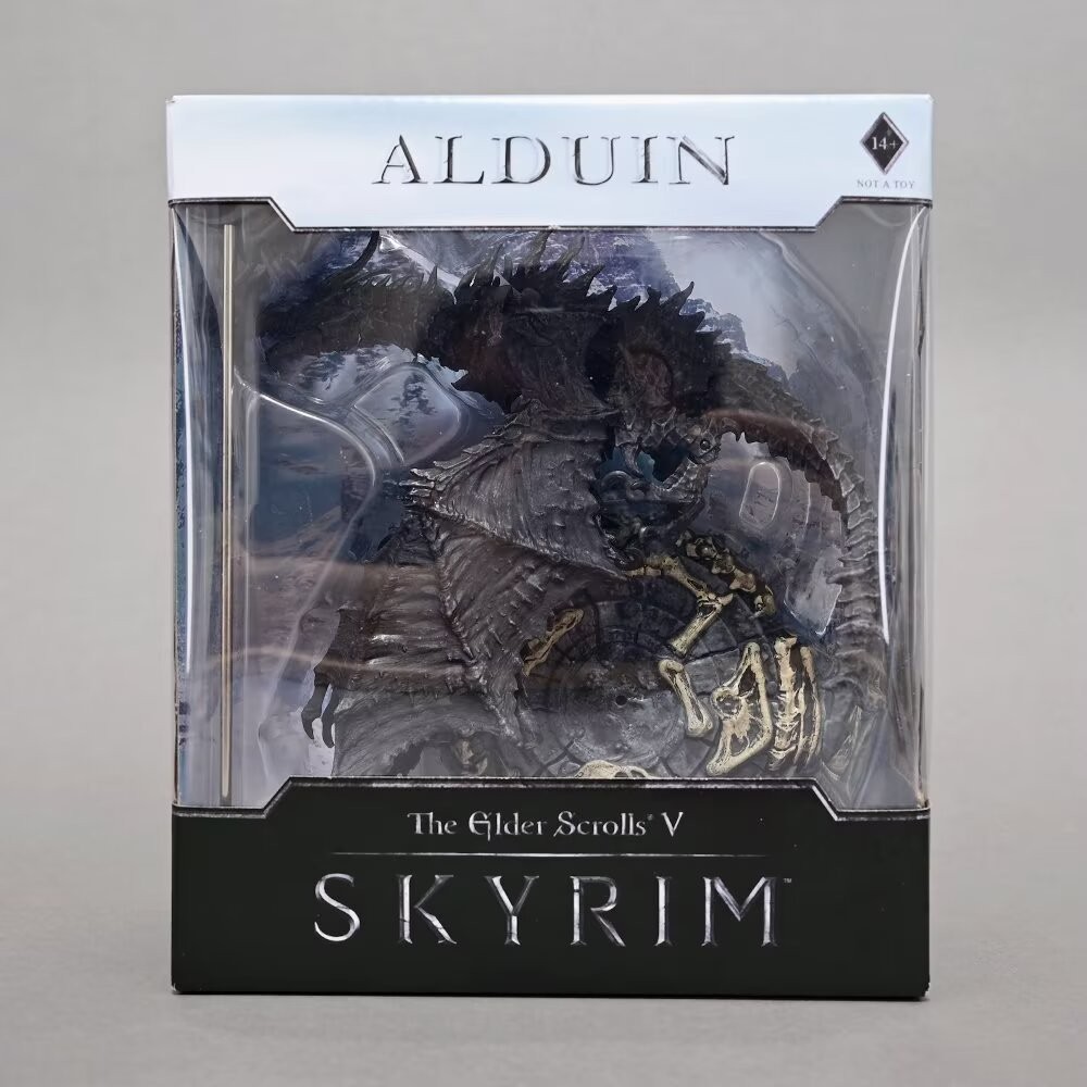 Mcfarlane Game the Glder Scrolls V SKYRIM Alduin Figure Toys | Shopee ...