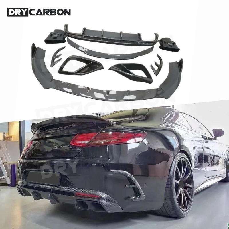 for Benz S Class W217 C217 S63 S65 AMG Coupe 2014-2019 Car B Style ...
