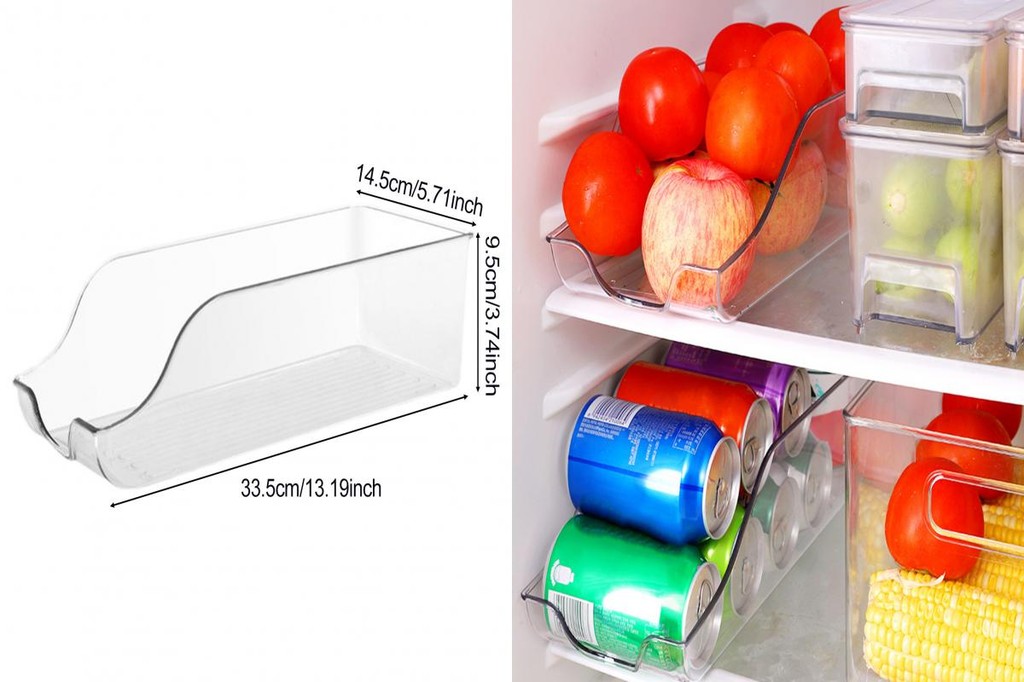 (aniasan) Beverage Holder Stackable Soda Storage Boxes Large Capacity ...