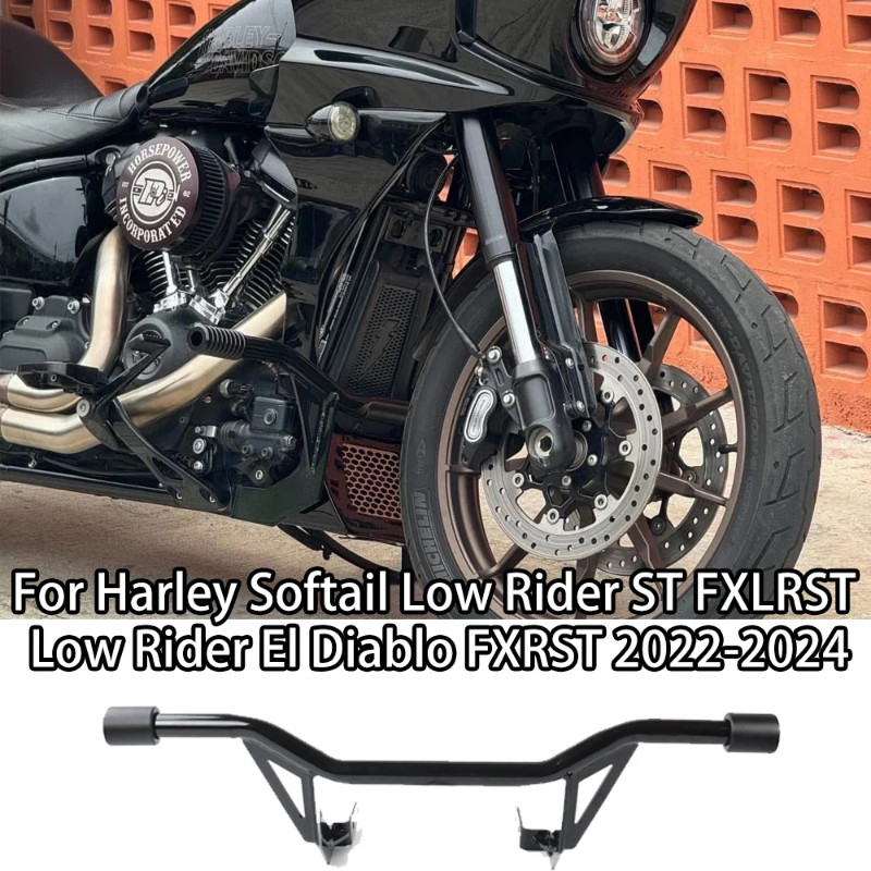 For Harley-Davidson Softail Low Rider ST/FXLRST Engine Guard Crash Bar ...