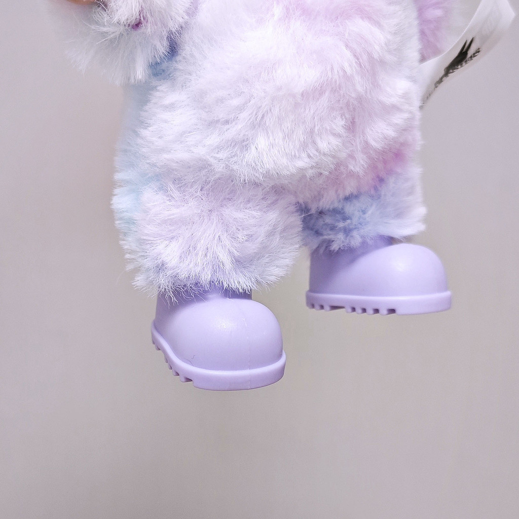 CF (No dolls) For 17 cm labubu v1/v2/v3 macaron labubu rain boots shoes ...