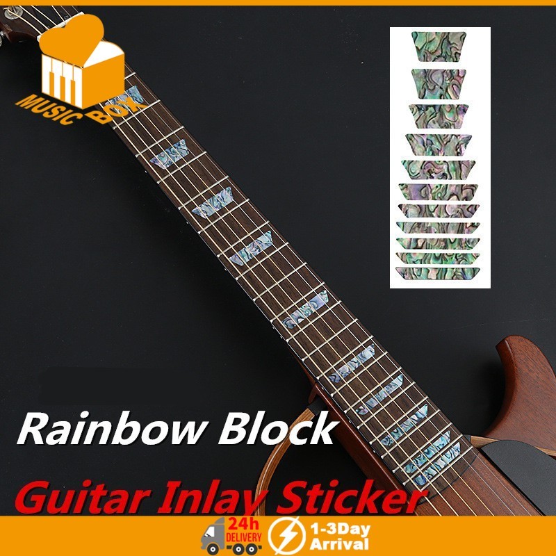 Inlay Decals Fretboard Sticker for Electric Acoustic Guitar Ultra Thin ...
