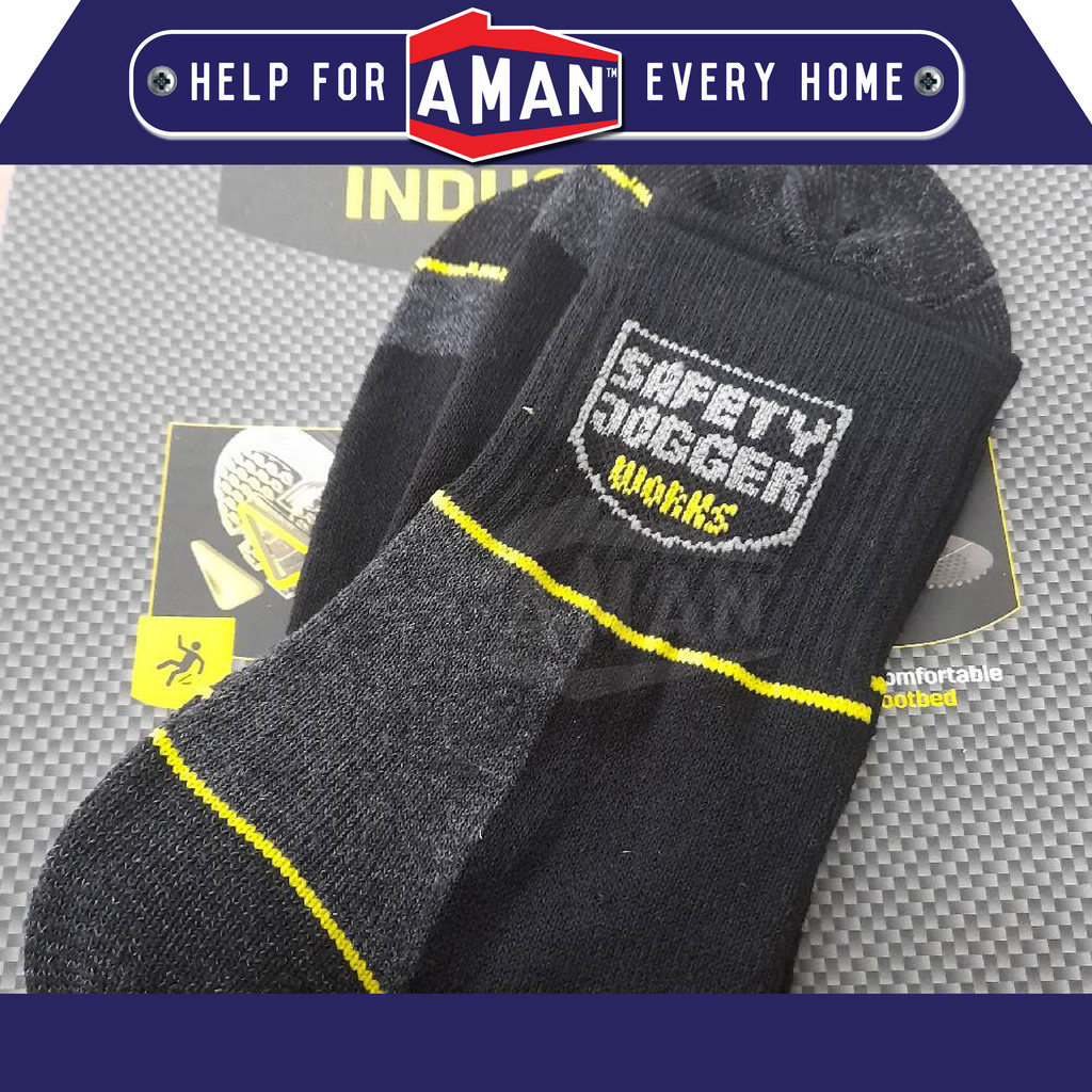 Safety Jogger Quick Dry Work Socks Heavy Duty Stocking 1 Pairs | Shopee ...