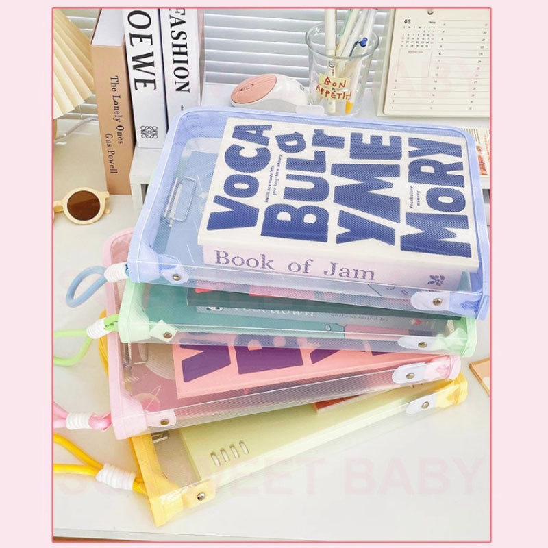 File Storage Bag with Handle Large Opening Document Book Stationery ...