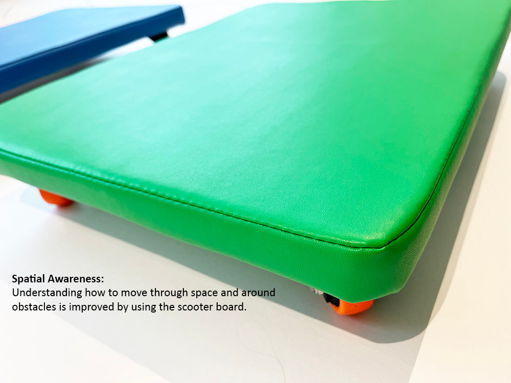 Soft Padded Scooter Board for help strengthen upper body and core ...