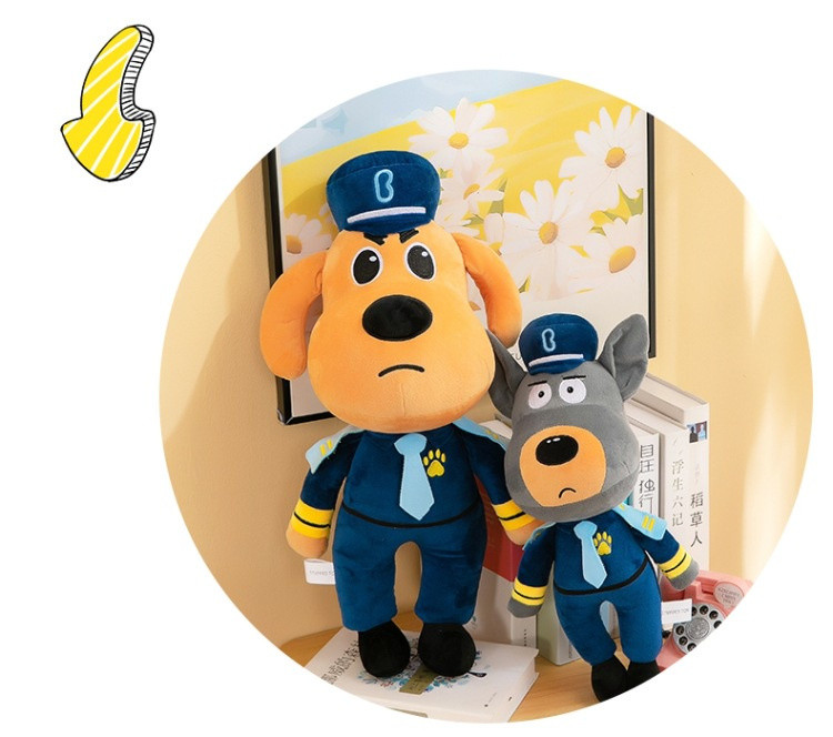 Sheriff Labrador Plush Toy, Sheriff Labrador Stuffed Plush Toys for ...