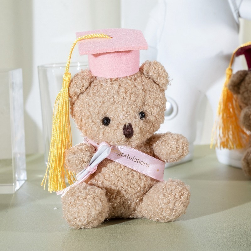 Graduation Bear Plush Toy Creative Dr. Hat Bear Toys Students ...