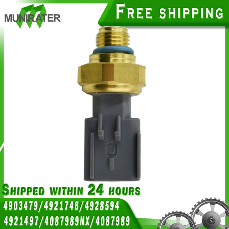 New Pressure Sensor EGR For Cummins ISX ISM ISC ISB Exhaust Gas 4921497 ...