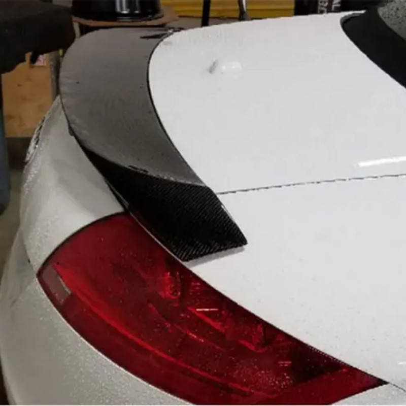 TT TTS Carbon Fiber Rear Trunk Spoiler Wing Fit For audi TT TTS 2008 ...