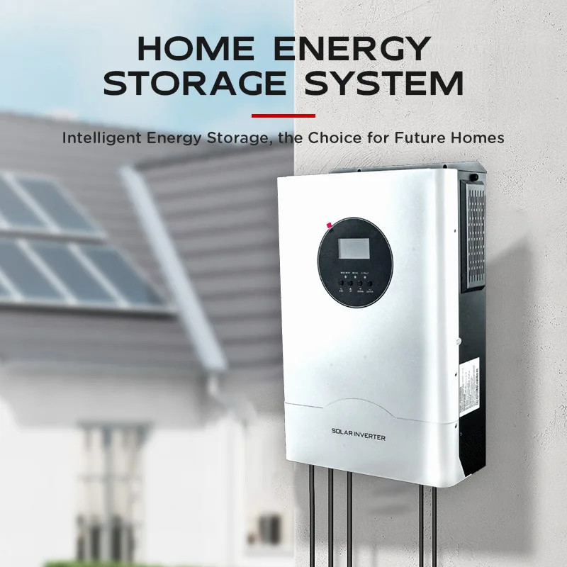 3KW 5KW 6KW 11KW Hybrid Solar Inverter Pure Sine Wave 220V 240V MPPT ...