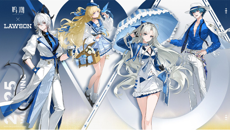 Wuthering Waves*lawson Stand Brant Zani Pgoebe Carlotta Acrylic Standee ...