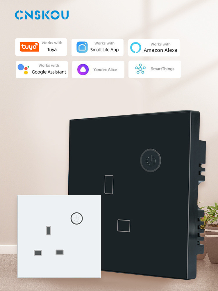 Tuya wifi Zigbee Smart plug socket UK Plug Power Monitor 16A Smart ...
