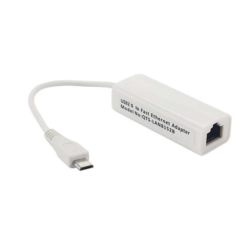 VN Raspberry Pi Zero Micro USB Ethernet Adapter RJ45 LAN Card 100 Mbps ...