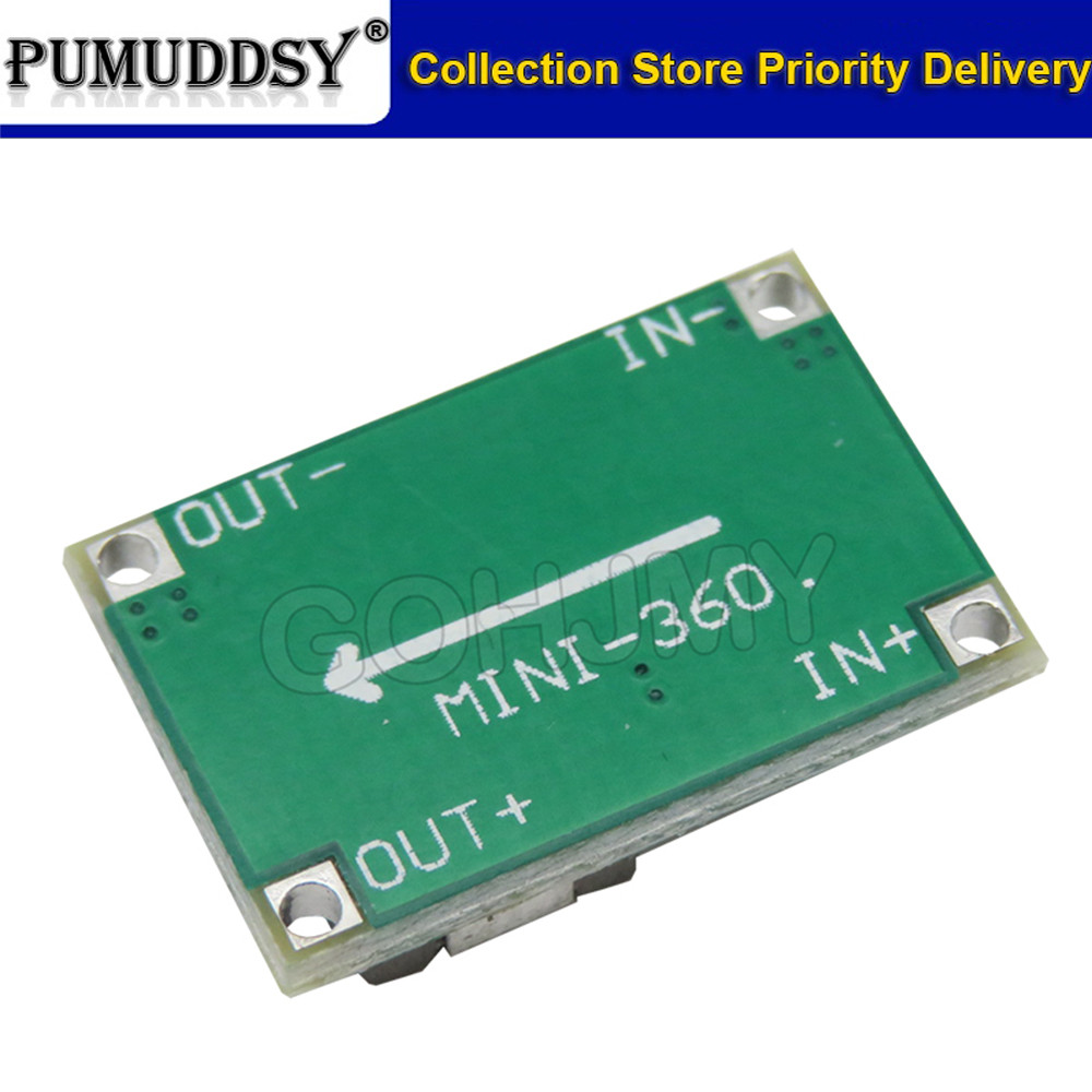 5pcs RC Airplane Module Mini 360 DC Buck Converter Step Down Module 4 ...