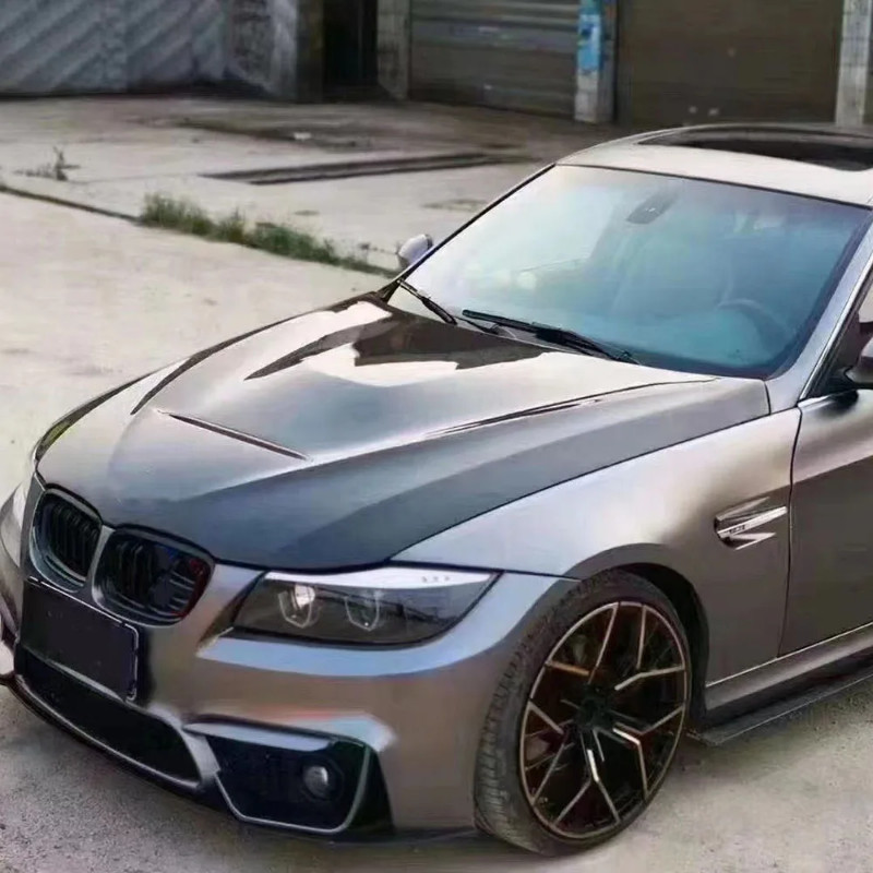 Modified Carbon Fiber Engine Hood Bonnet for BMW E90 2009 | Shopee Malaysia