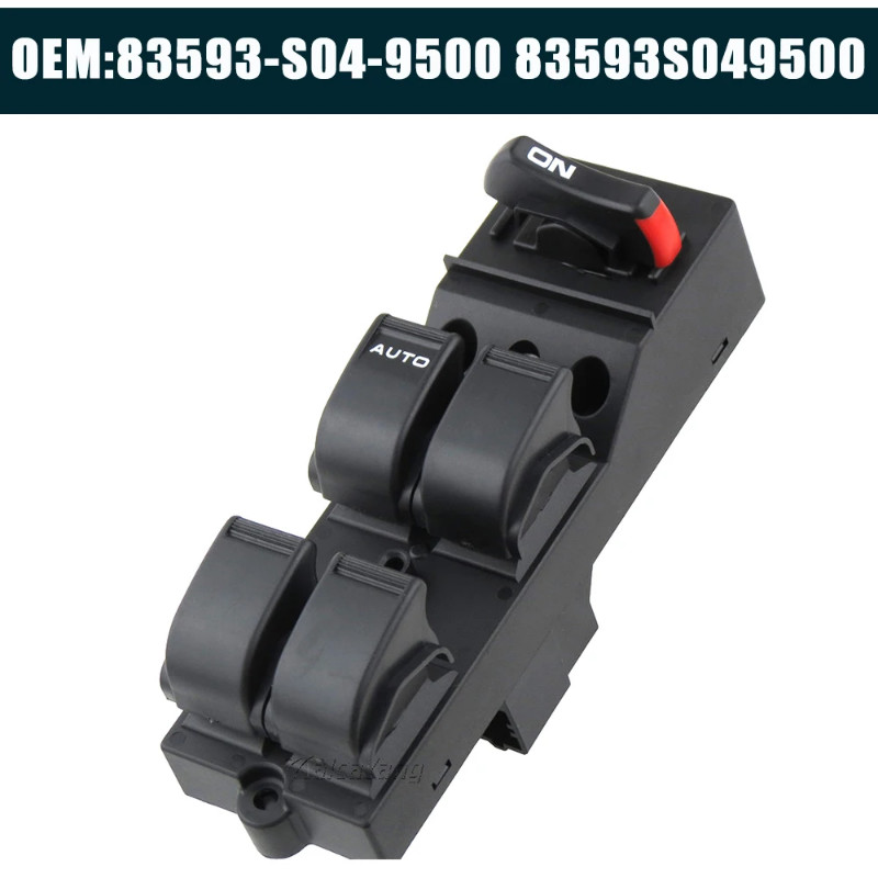 Front Left Power Window Switch For 1996-2000 Honda Civic
