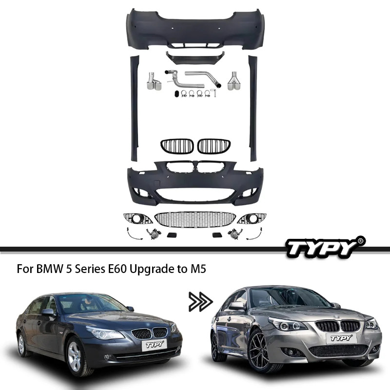 TYPY Body kits For BMW 5 Series E60 Modified M5 Styles Body Kits Front ...