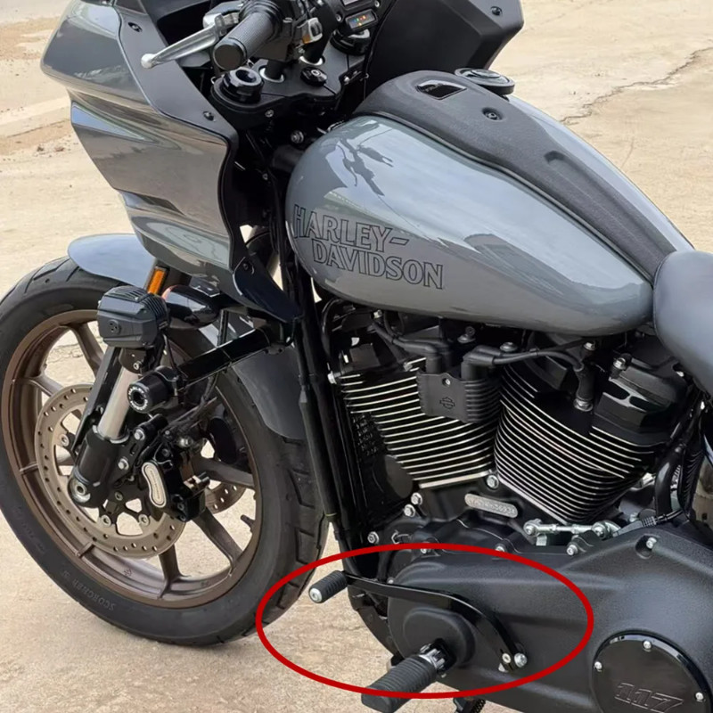 Mid-Control Gear Shift Lever Shifter Peg For Harley Softail Street Bob ...
