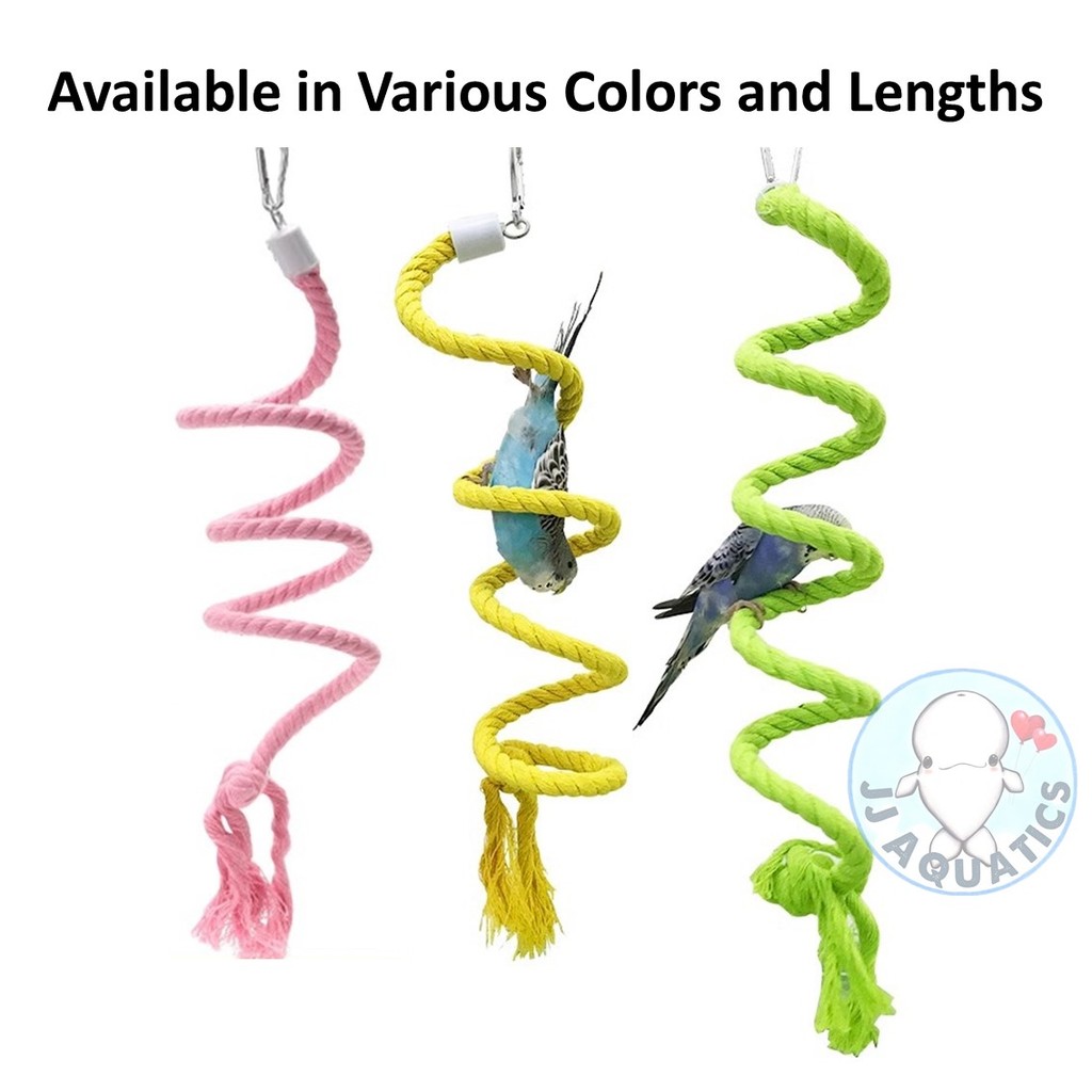 High Quality Parrot Birds Climbing Rope Multi Colors Anti Boring Anti ...
