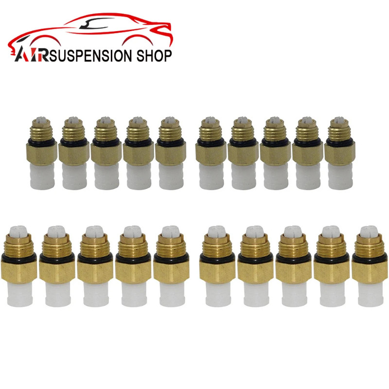 10x M8/M10 Air Suspension Connector Brass Fittings For Mercedes W221 ...