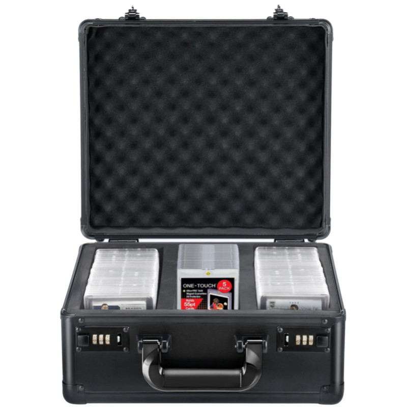 New 1Pc Graded Card Storage Box Organizer 3 Slots with Key Lock or ...