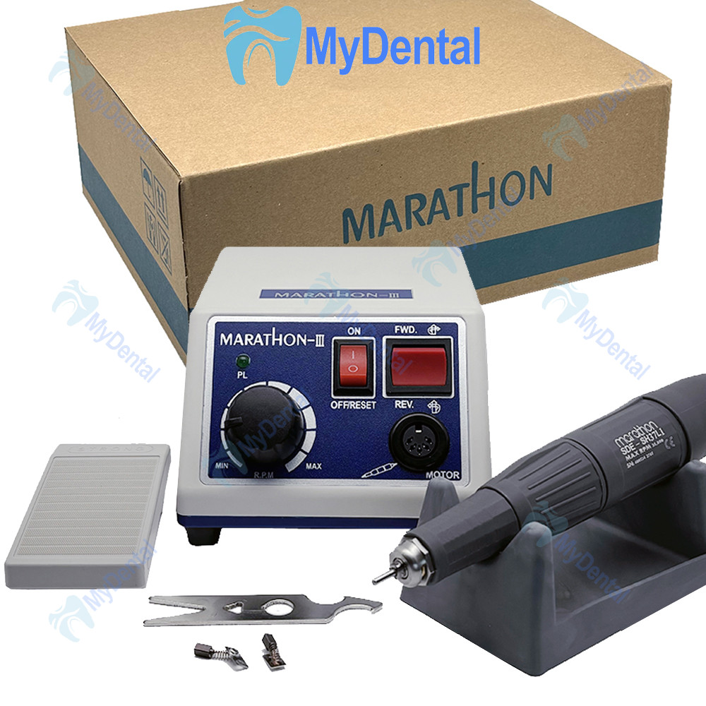 thumbnail image 2 of Marathon Electric Micromotor N3 With E-Type Motor – 35,000 RPM Dental Lab Polisher 2 of 4