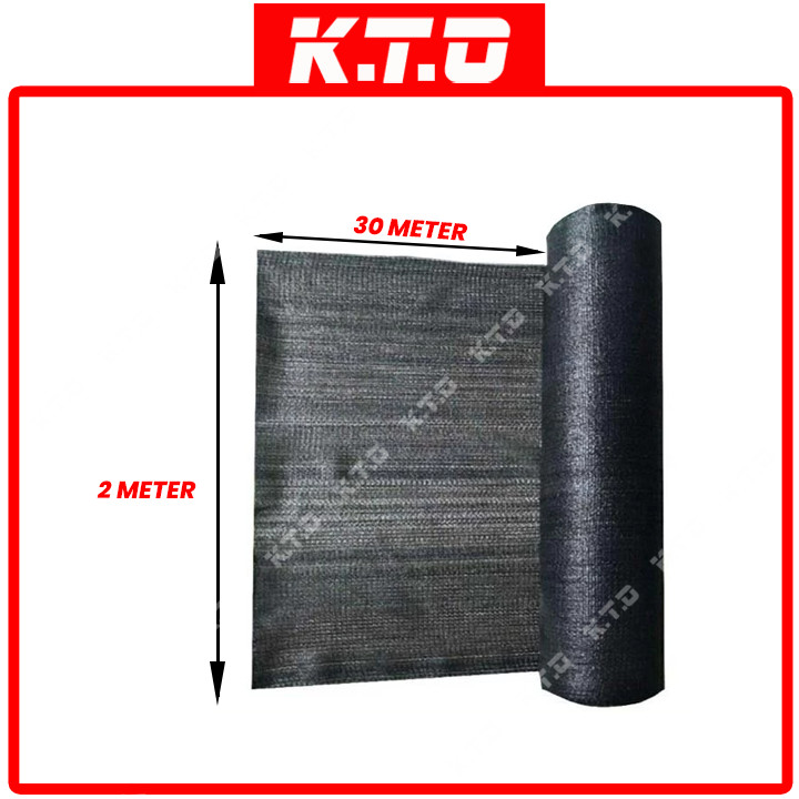 King Elephant Net Made In Thailand 2Meter x 40Meter Black Sun Shade ...