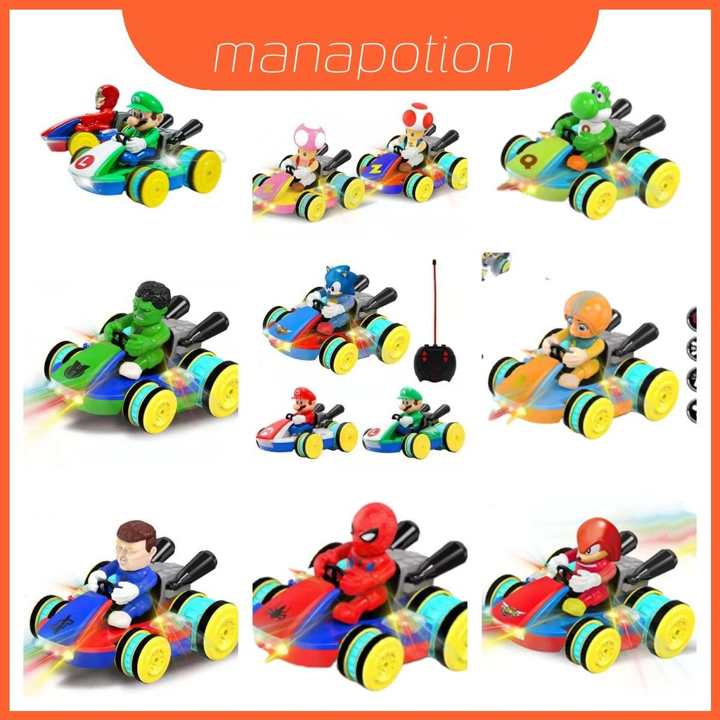 Remote Super Mario Control Car With Light And Music Great For Promoting ...