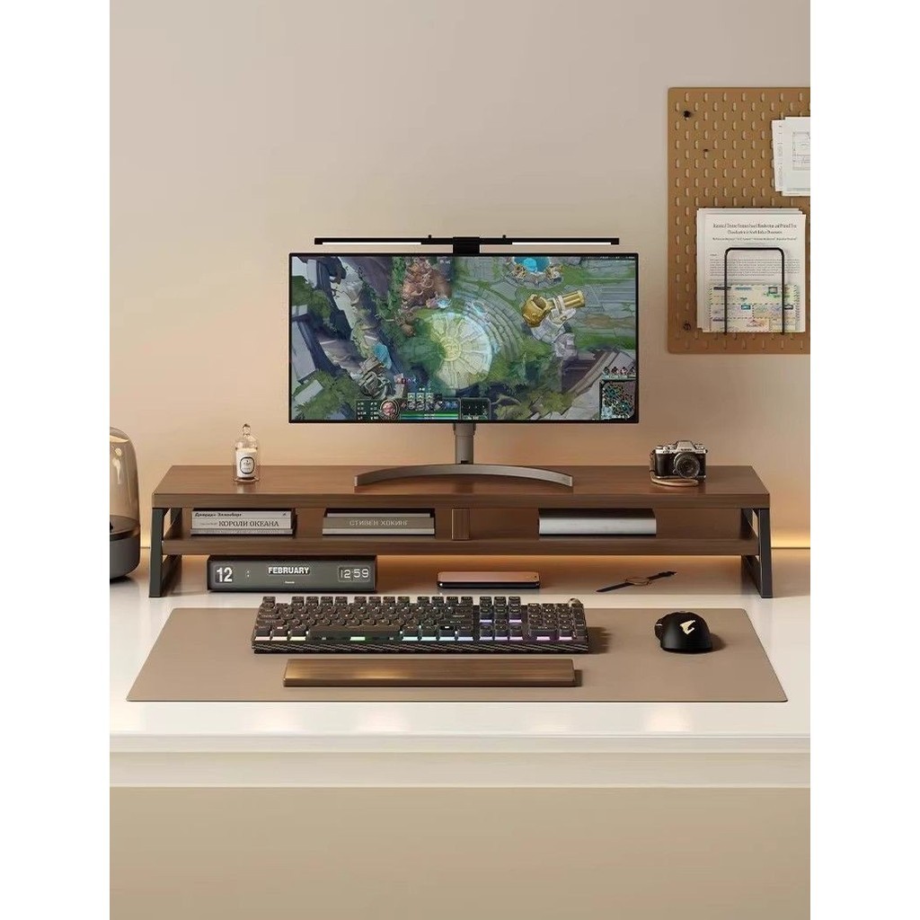 Desktop Computer Heightening Monitor Heightening Display Base Support ...
