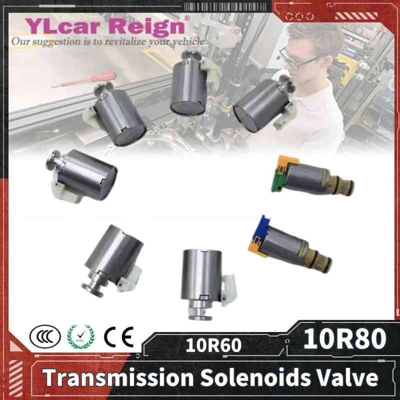 10R60 10R80 Automatic Transmission Genuine New Solenoid Kit Solenoids ...