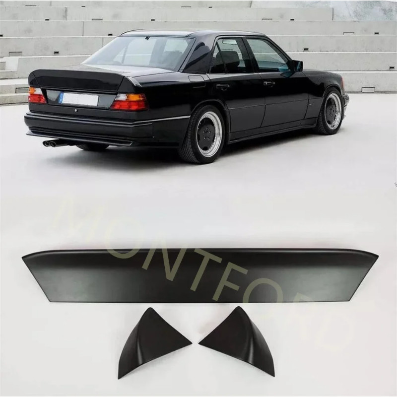 Silencieux Arrière Neuf Pour Mercedes S124 (E250, E300D, Etc.) - Acier Aluminié, Homologation E, Garantie 30 Mois