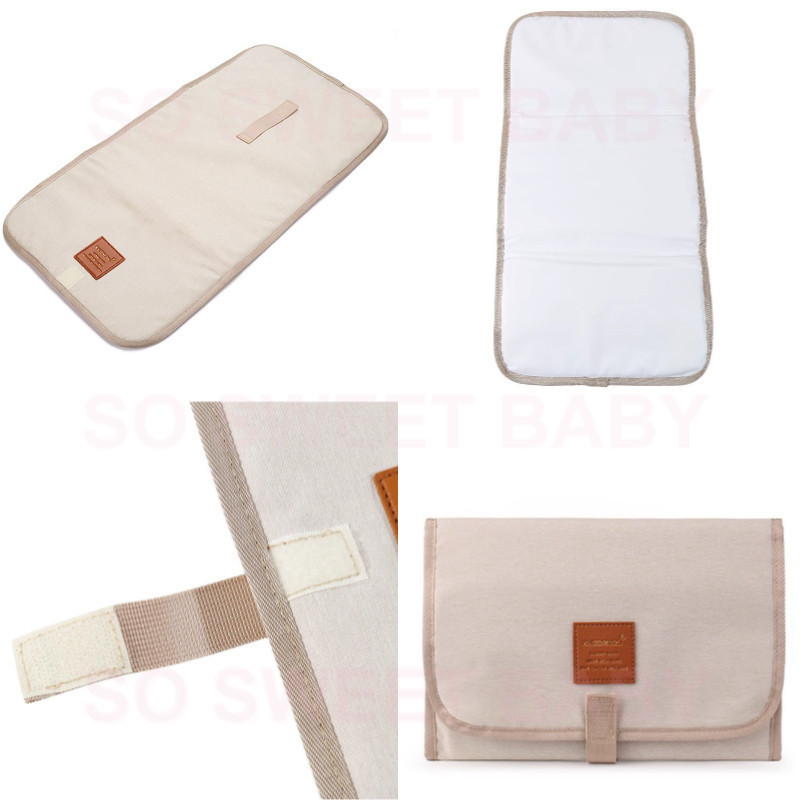 3 Layers Foldable Baby Diaper Changing Pad Washable Compact Travel ...
