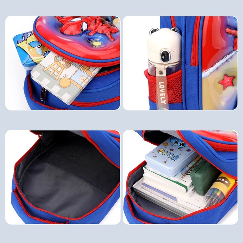 37cm/42cm Backpack 3D Kids School Bag Cartoon Primary Student Backpacks ...
