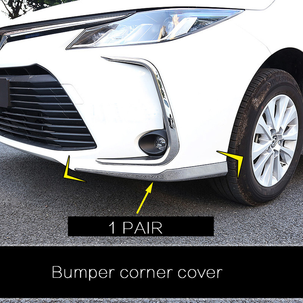 LT Front Rear bumper Corner Cover For Toyota Corolla Altis 2019 2020 ...