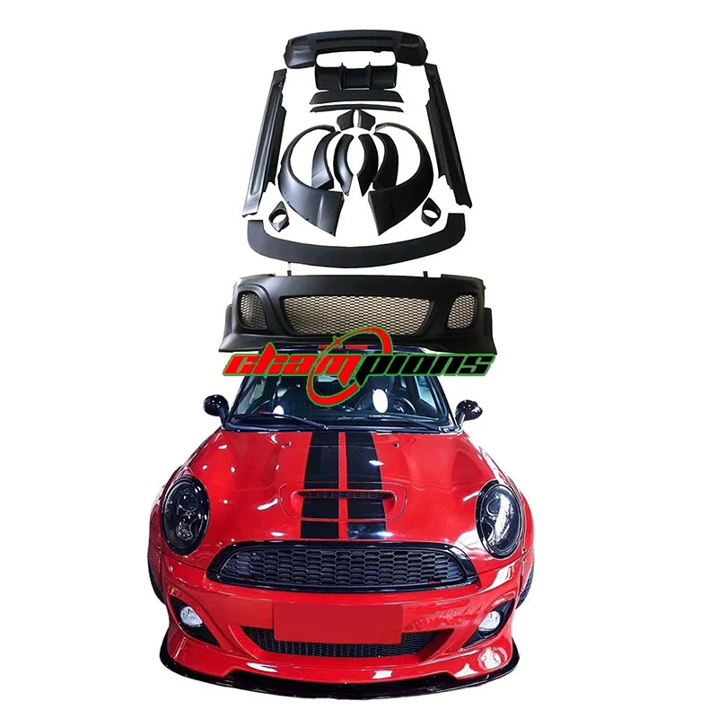 Perfect Fitment LB Body Kit for MINI R56 LB Wide Body Kit Front Bumper ...