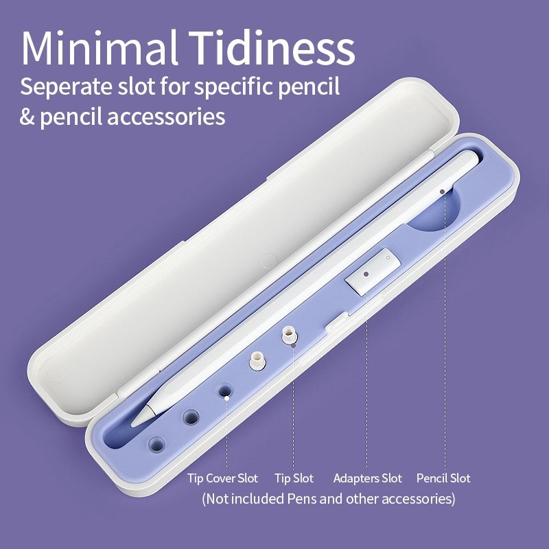 [Local Stock] Pencil Storage Box for Apple Pencil 2nd 1st Gen USB C ...