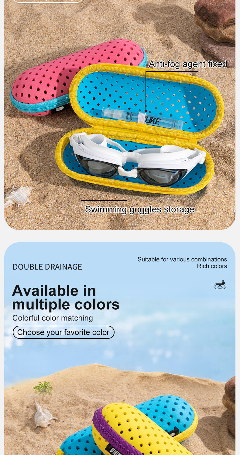 FYNN Goggle Swimming Storage Box Fashion Portable Fast Water Filtration ...