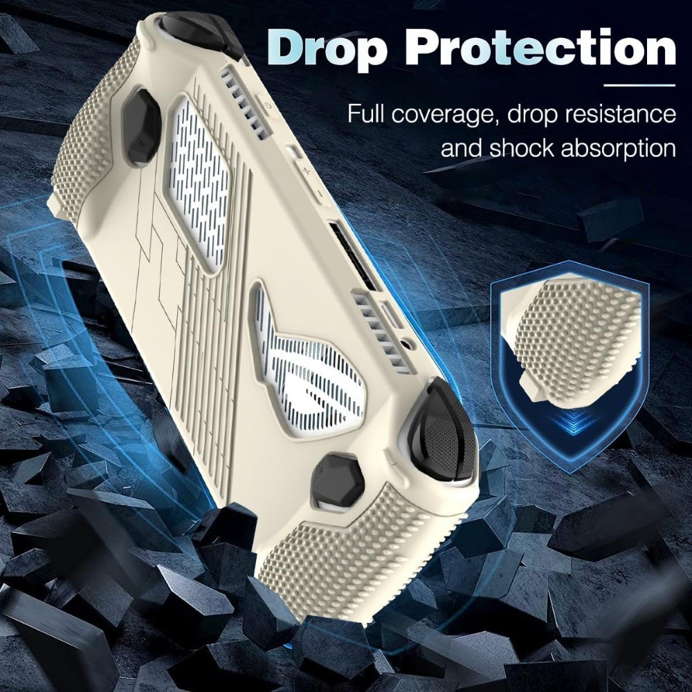 Soft Protective Cover for Rog Ally Stand Case, Silicone Accessories ...