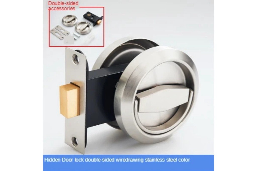 Two Size Beautiful Invisible Locks 3 Colors backdrop Invisible Handle ...