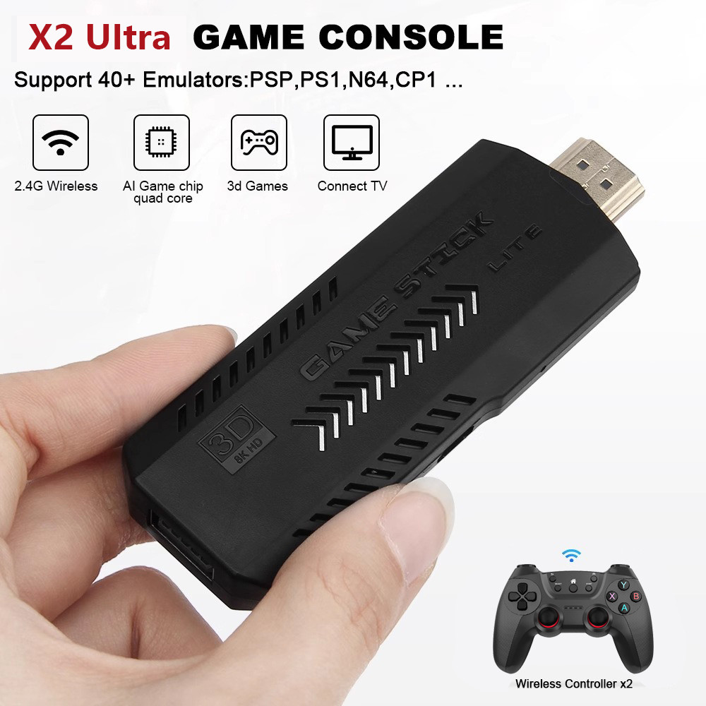 Video Game Console, 4K Game Stick, HD Retro Video Game Console ...