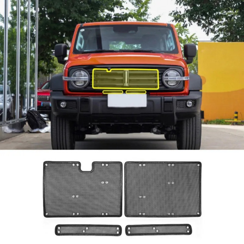 For Great Wall GWM WEY Tank 300 2021 2022 2023 Front Grill Insect Net ...