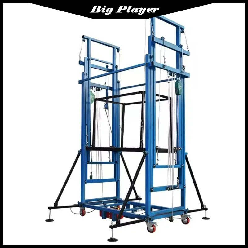 300kg Electrician Scaffold Ring Lock Construction Elevator Power Ladder ...