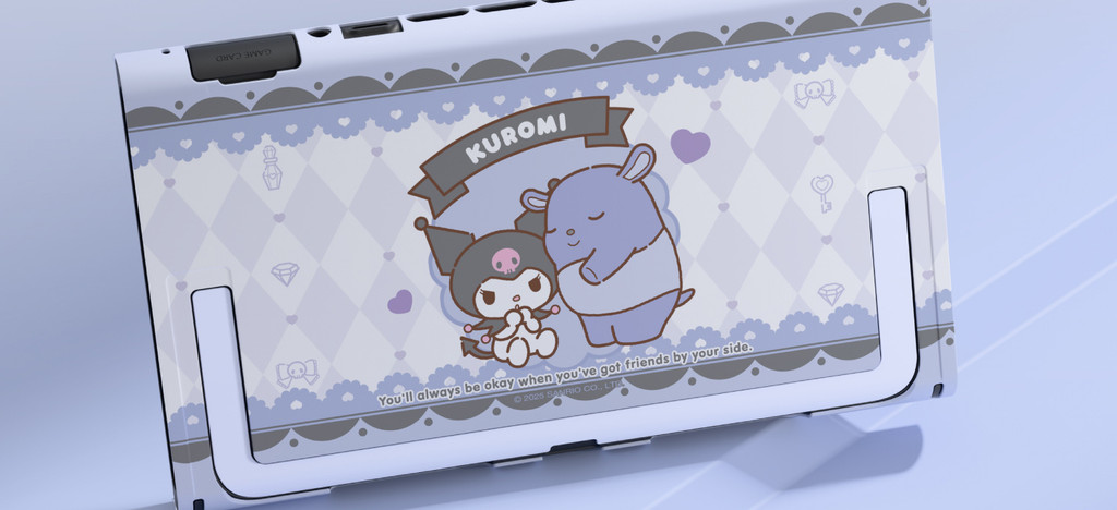 Geekshare Sanrio Kuromi HelloKitty Theme Protective Case for Nintendo ...