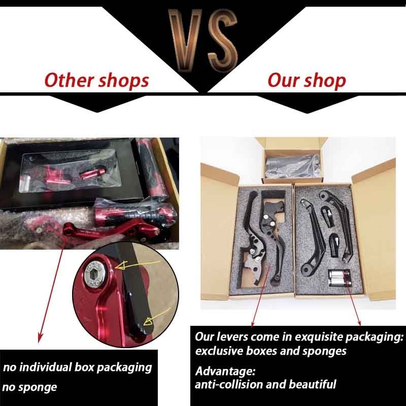 REALZIONMOTOR For Suzuki Raider R150 Fi Brake Clutch Lever Handlebar ...