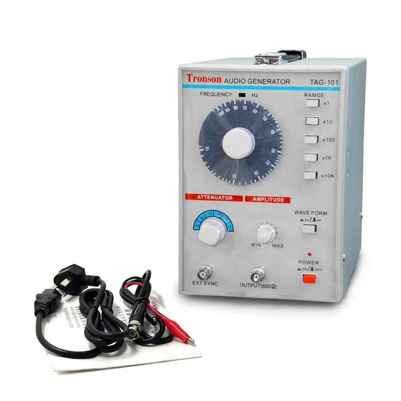 AC 100-240V TAG-101 Low Frequency Audio Signal Generator Signal Source ...