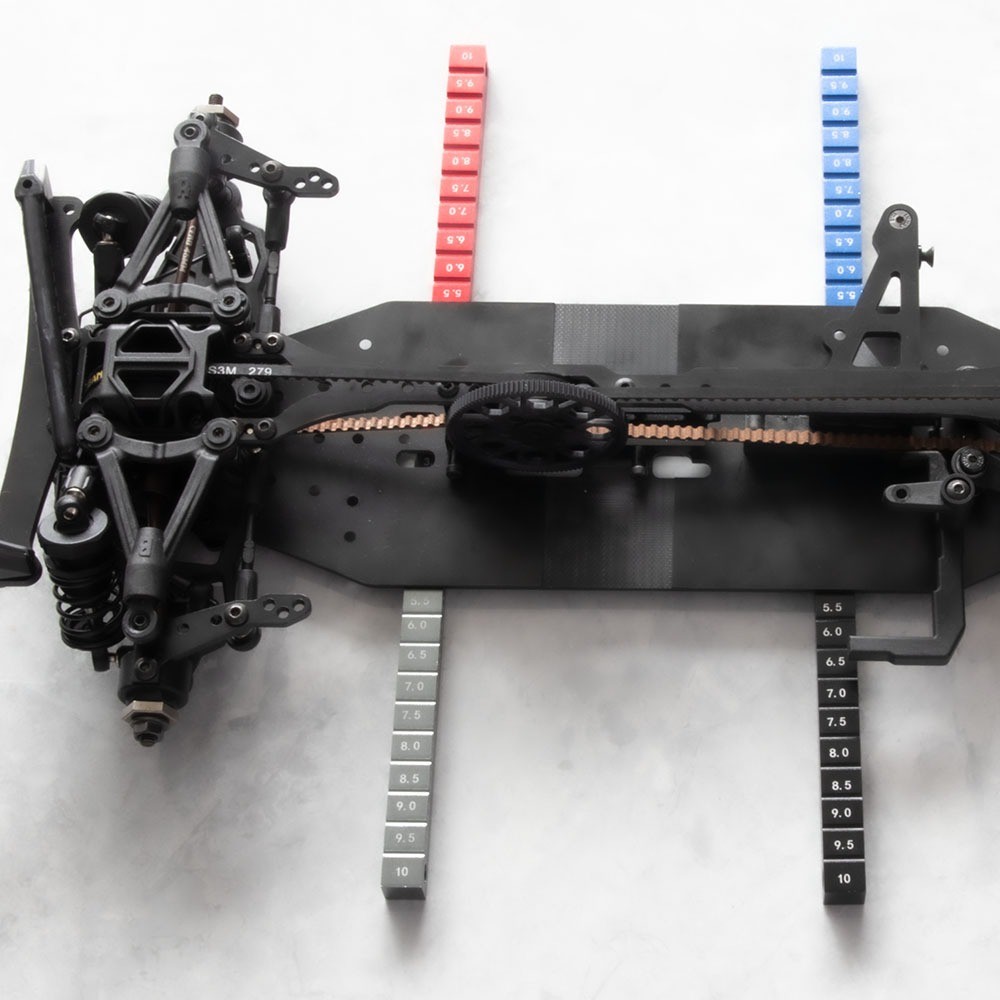 Product Title Aluminum Alloy Chassis Ride Height Gauge (3 - 10mm) for ...